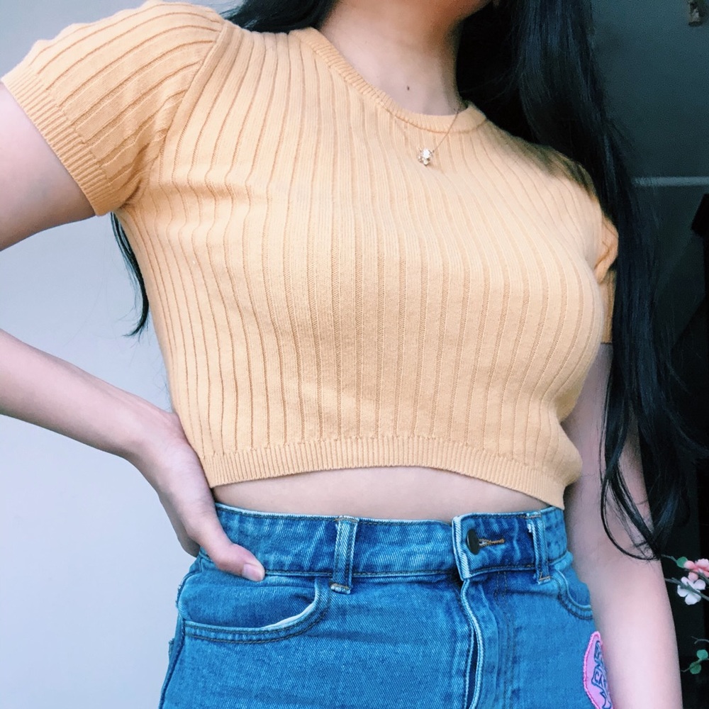 Mango Fall Crop Top